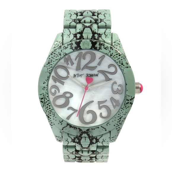 Accessories - Betsey Johnson Snake Print Watch